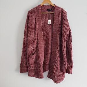 Express Textured Cozy Chenille Cover-Up